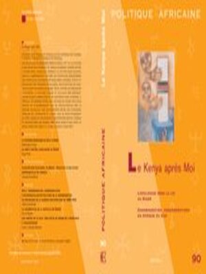 cover image of Le Kenya Après Moi